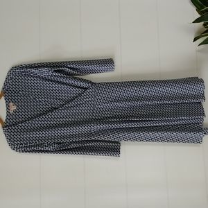 Brooks Brothers Red Fleece Logo Wrap Dress